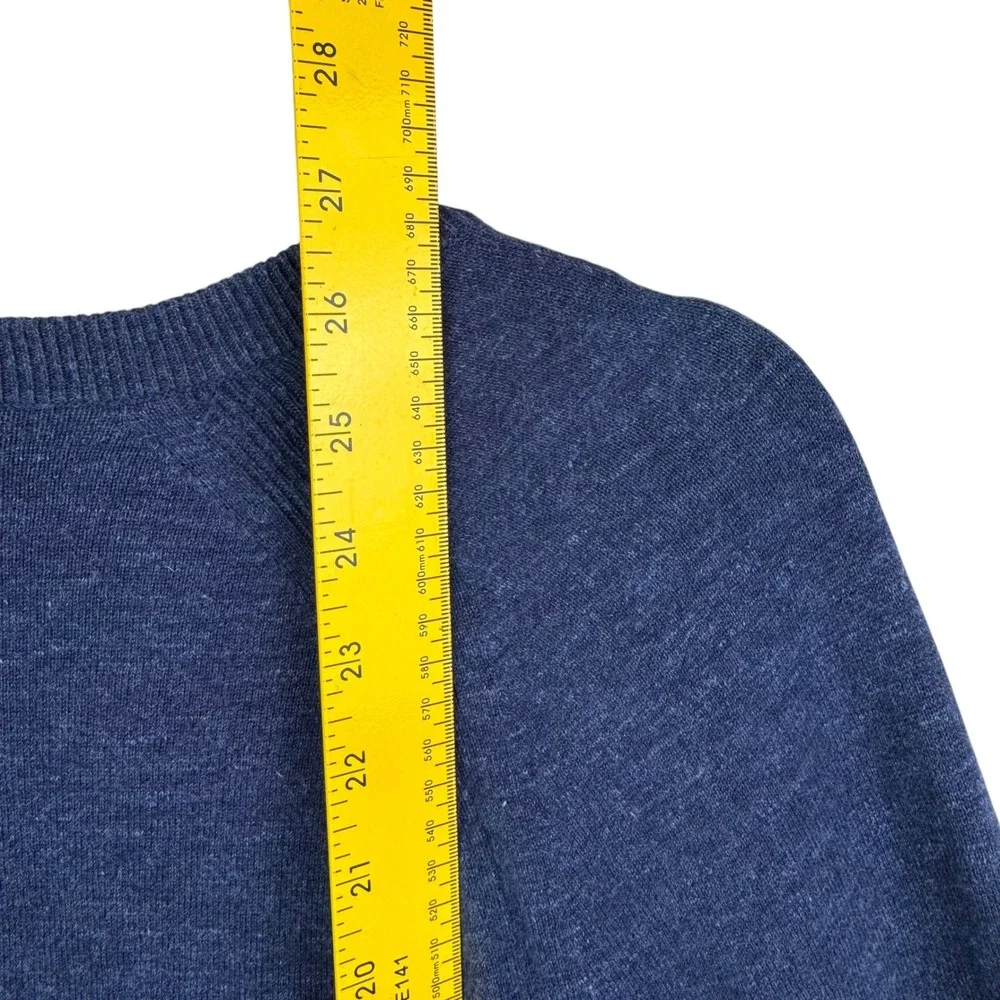 Banana Republic Sweater‎ Size M Mens Blue Crew Neck Cotton